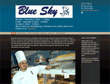 Tablet Screenshot of blueskyfood.biz